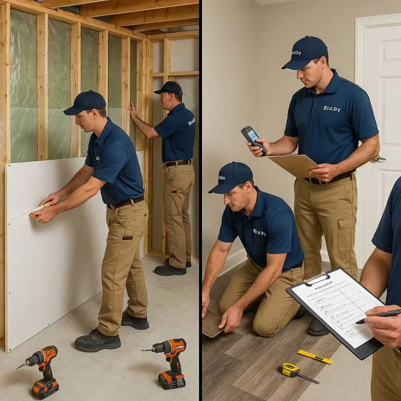 Repairs and Reconstruction process in Maywood, CA
